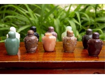 Miniature Jade-like Snuff Bottles