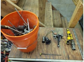Great Assortment Of Hardware - Nuts, Bolts, Brake Line, Ect.