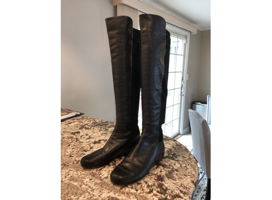 Stuart Weitzman Black Boots - Size 8