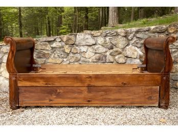 Antique Neo-Classical Daybed Frame
