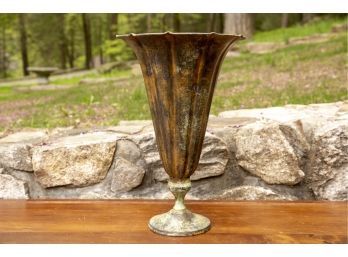 Antique Style Trumpet Shaped Vase