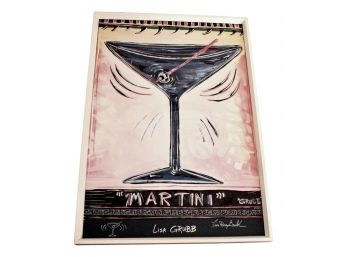 Lisa Grubb Signed 'Olive Martini' Giclee