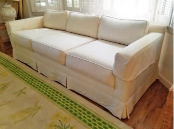 Vintage Clean-Lined Sofa