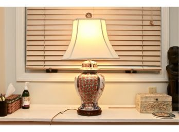 Imari Vase Table Lamp With Quality Matching Shade