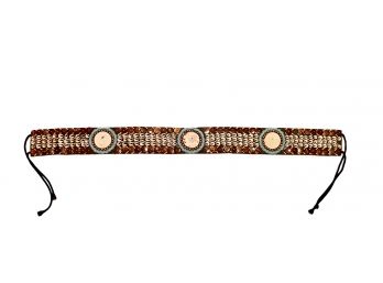 Tribal Beads And Shells Customized Belt