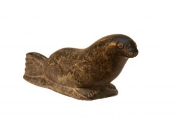 Canadian Stone Seal Sculpture