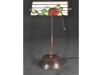 Rose Table Lamp, 17' H