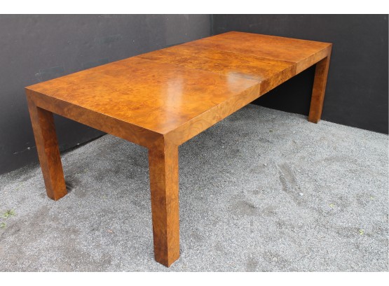 AMAZING Tiger Eye Extendable Parsons Table, MILO BAUGHMAN? HAVE YOUR ENTIRE FAMILY OVER!!!