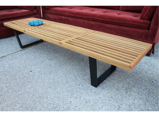 Gorgeous Wooden Nelson Bench!