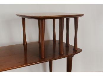 Cool Danish Modern, Mid Century, 2 Tiered Side Table