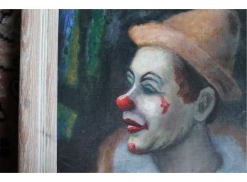 And Finally My Sad Clown Painting!