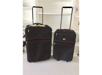 Two Piece American Airlines Wheeled Luggage