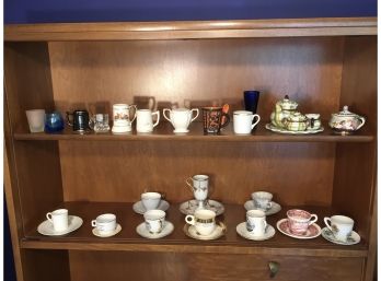 Miniature Teacups, Saucers, Teapots And More