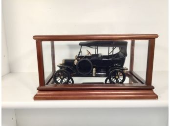 Franklin Mint Precision Models 1:16 Ratio 1913 Ford Model T In Nifty Glass Display Box