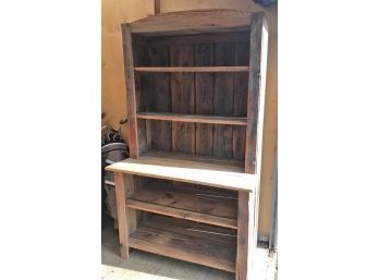 Vintage Rustic Country Style Hutch
