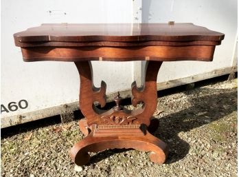 Vintage Empire Extension Pedestal Table (As Is)