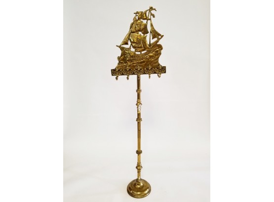 Antique Brass Key/Umbrella Rack