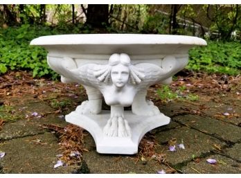 Antique Marble Planter/Water Font - AS IS