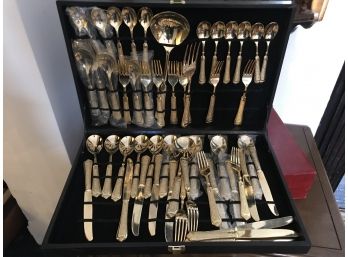 Very Fine Contemporary Cutlery Set In Storage Box