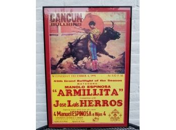 Vintage Bullfighting Print