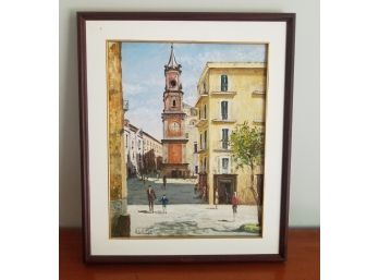 Stunning Original Oil On Canvas Signed 'R.Lavoltre'