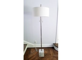 Laurel Lamp Co. Marble Base Floor Lamp