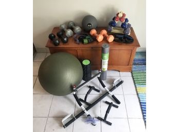 Assorted Home Fitness Equipments