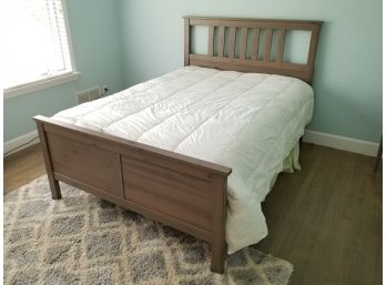 Mission Style Wooden Full Bed