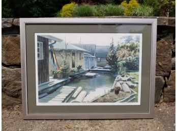 Signed Limited Edition Print Of 'On Portage Bay' Painting By Bunny Hammersla
