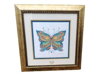 Parvaneh Holloway.for Lenox Parvaneh Collection Signed & Numbered Limited Ed Butterfly Lithograph