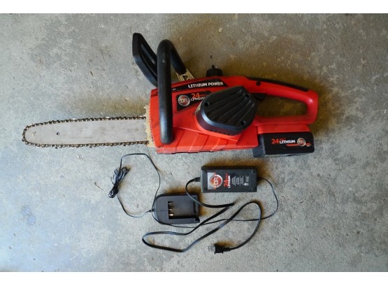 DR Series 24 Volt Rechargeable Lithium Battery Chain Saw