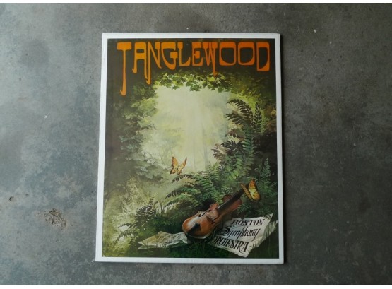 Vintage Tanglewood , Boston Symphony Art Print (Rare) Artist William Ward Beecher 24'X30'