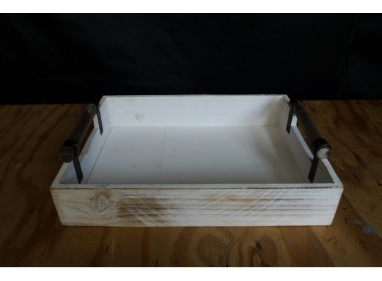 Nice Wooden Light Duty Box With Handles