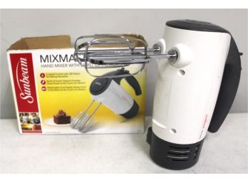 Sunbeam Mix Master Hand Mixer With Burstow Power In Box