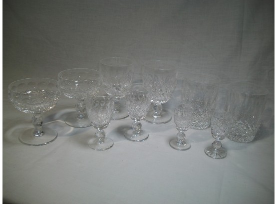 10 Assorted Pieces WATERFORD Crystal - Five Different Sizes