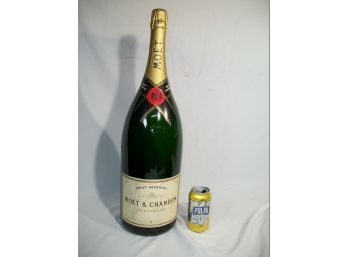 Gigantic Two Foot Tall Bottle Of Moet & Chandon Champagne - INCREDIBLE FIND !