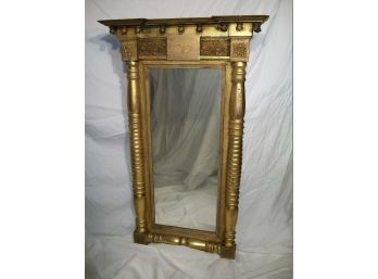 Lovely Early Federal Mirror Great Patina, All ORIGINAL PIECE  C.1820/c.1830