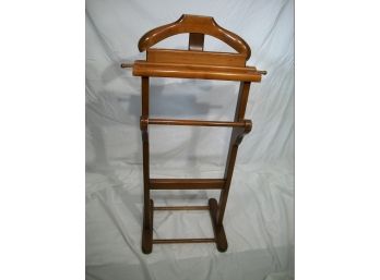 Very Handsome Solid Mahogany Dressing Stand / Valet - High Quality