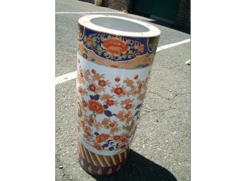 Very Nice Tall Asian Umbrella Stand - Great Condition - Marked As Shown