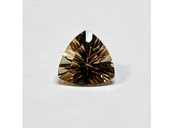 2.5 Carat ----- 10mm Trillian Cut Smoky Quartz Loose Gemstone