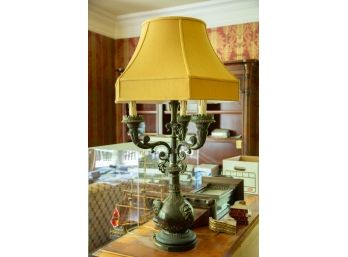 Large Oil Rubbed Bronze Lamp