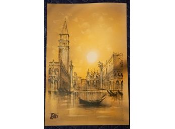 Penci Sketch - Venetian Scene
