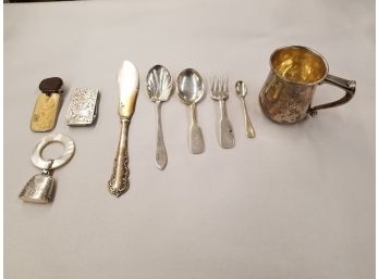 Collection Of Sterling Items