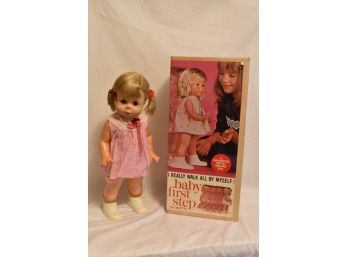 1964 Mattel Baby First Step With Box