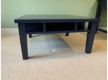 Pottery Barn Teen Coastal Collection Low Table In Navy