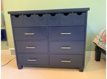 Pottery Barn Teen Coastal Collection Dresser In Navy
