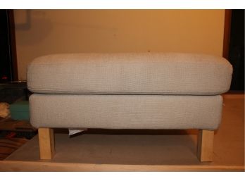 IKEA Beige Upholstered Ottoman/Footstool - STRATFORD CONNECTICUT PICKUP ONLY