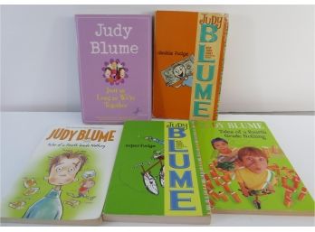 Judy Bloom Book Collection Group Of 5