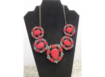 Pink And Black Fashion Necklace