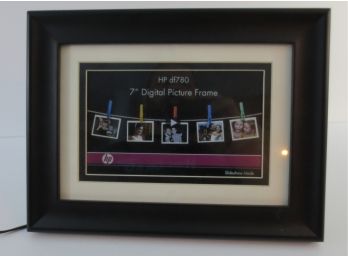 HP Black Digital Picture Frame
